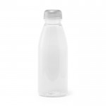 Botella de tritán con tapón a rosca color blanco primera vista