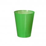Vaso reutilizable en varios colores con acabado translucido 500ml color verde primera vista