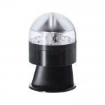 Luz de emergencia con geolocalizador con base de fijación magnética color negro primera vista