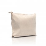 Bolsito de algodón con gran espacio y bolsillo interior 310 g/m2 color beige vista 1