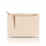 Bolsito de algodón con gran espacio y bolsillo interior 310 g/m2 color beige vista 6