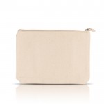 Bolsito de algodón con gran espacio y bolsillo interior 310 g/m2 color beige vista 8