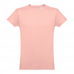 Camisetas personalizadas 100% algodón color salmón primera vista