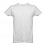 Camisetas personalizadas 100% algodón color gris claro primera vista