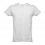 Camisetas personalizadas 100% algodón color gris claro primera vista