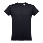 Camisetas personalizadas 100% algodón color negro primera vista