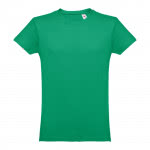 Camisetas personalizadas 100% algodón color verde primera vista