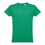 Camisetas personalizadas 100% algodón color verde primera vista