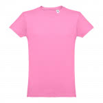 Camisetas personalizadas 100% algodón color rosa primera vista