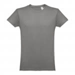Camisetas personalizadas 100% algodón color gris oscuro primera vista