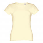 Camisetas personalizadas mujer algodón color marfil primera vista