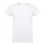 Camisetas para empresas cuello tubular 190 g/m2 color blanco