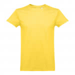 Camiseta cuello tubular y algodón 190 g/m2 color amarillo primera vista