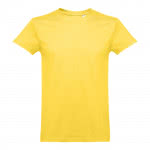 Camiseta cuello tubular y algodón 190 g/m2 color amarillo primera vista