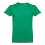 Camiseta cuello tubular y algodón 190 g/m2 color verde primera vista
