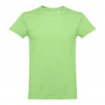Camiseta cuello tubular y algodón 190 g/m2 color verde claro primera vista