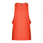 Camisetas sin mangas merchandising algodón color coral