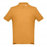 Polos impresos algodón 195 g/m2 color amarillo oscuro primera vista