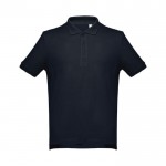Polos impresos algodón 195 g/m2 color azul oscuro primera vista