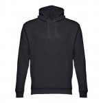 Sudaderas de 320 g/m2 color negro primera vista