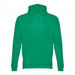 Sudaderas para merchandising 320 g/m2 color verde primera vista