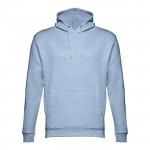 Sudaderas para merchandising 320 g/m2 color azul pastel primera vista