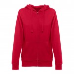 Sudadera para mujer de 320 g/m2 color rojo