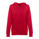 Sudadera para mujer de 320 g/m2 color rojo