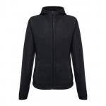 Chaqueta polar para mujer poliéster 260 g/m2 color negro primera vista