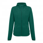 Chaqueta polar para mujer personalizada color verde oscuro