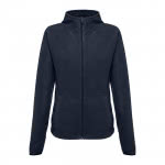 Chaqueta polar para mujer poliéster 260 g/m2 color azul marino primera vista