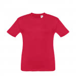 Camiseta personalizada para niños color rojo primera vista