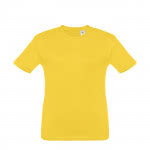 Camiseta personalizada para niños color amarillo primera vista