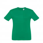 Camiseta personalizada para niños color verde primera vista
