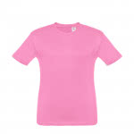 Camiseta personalizada para niños color rosa primera vista