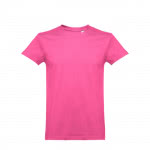 Camisetas con logotipo niños algodón 190 g/m2 color fucsia primera vista