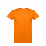 Camisetas con logotipo niños algodón 190 g/m2 color naranja primera vista