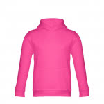 Sudadera infantil merchandising color fucsia