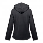 Chaquetas softshell mujer 280 g/m2 color negro segunda vista