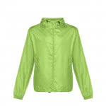 Chaquetas infantiles promocionales 65 g/m2 color verde claro primera vista