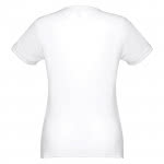 Camisetas deportivas mujer promocionales color blanco