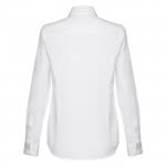 Camisa para mujer algodón y poliéster 130 g/m2 color blanco segunda vista