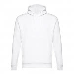 Sudaderas con logo 320 g/m2 color blanco primera vista