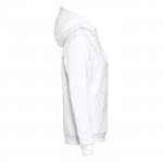 Sudaderas de 320 g/m2 color blanco tercera vista