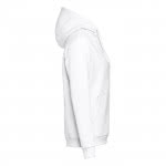 Sudaderas para merchandising 320 g/m2 color blanco tercera vista