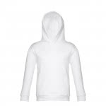 Sudadera niños personalizada color blanco