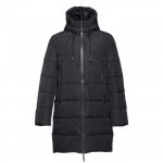 Parkas merchandising color negro