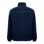 Chaqueta polar personalizada 300 g/m2 color azul oscuro segunda vista