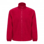 Chaqueta polar personalizada 300 g/m2 color rojo primera vista