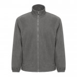 Chaqueta polar personalizada 300 g/m2 color gris oscuro primera vista